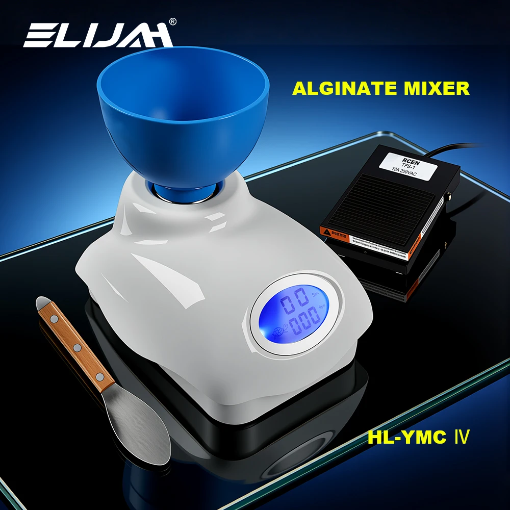 

Автоматический миксер для стоматологических оттисков SYJH с ножным управлением, низкий уровень шума, контейнер для смешивания материалов, 300 об/мин, для стоматологии