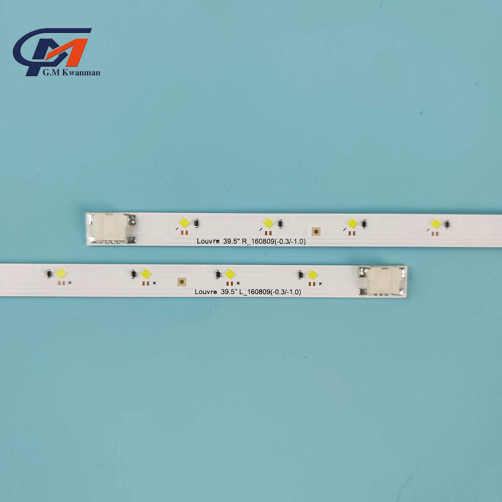 Tiras de retroiluminación LED para TV Samsung, para modelos UE40K5100AK, UE40K5170, UE40K5105, UE40K5102, Louvre, 39,5 ", R/L, V6LF_395SFB_LED21_-21_-3, 2 unidades