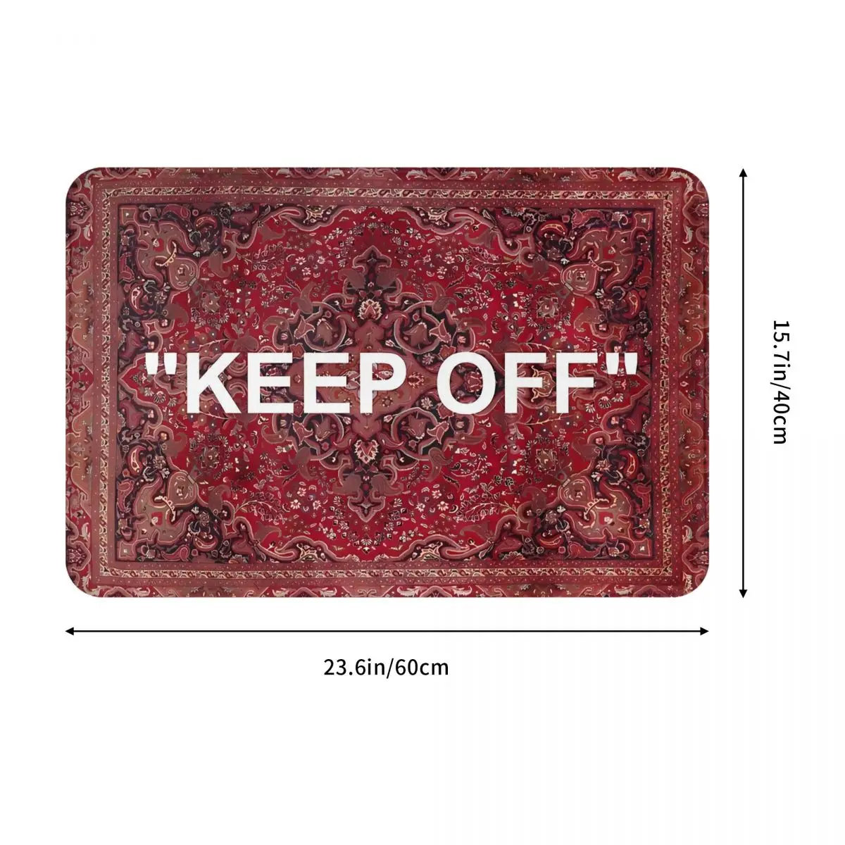 Antique Orian Keep Off Non-slip Doormat Carpet Bath Kitchen Mat Outdoor Home Modern