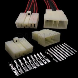 1 Set 9 Way AC Assembly Automotive White Connector 172496-1 172506-1 Car Audio Plug Auto Cable Socket