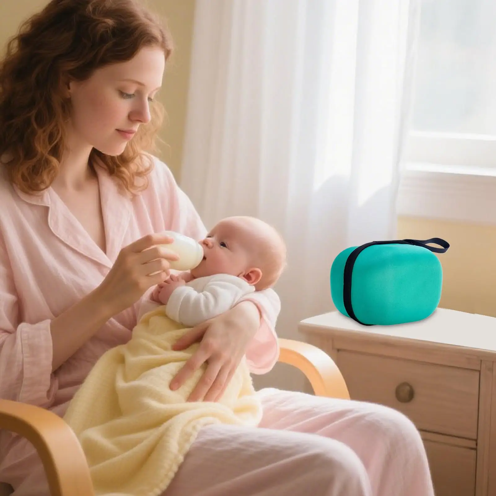 Breast Pump Bag Pumping Storage Case Portable Wearable Breast Pump Bag with Multiple Compartments for Nursing Work Daycare