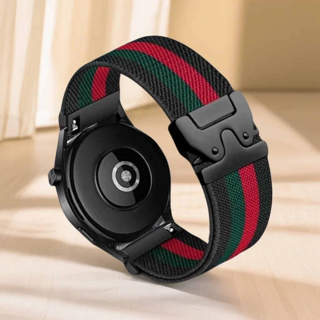 18mm Elastic Adjustable Nylon Strap For Casio AE1200/1300/F91W/W218/F108 Men Women Replacement Wristband
