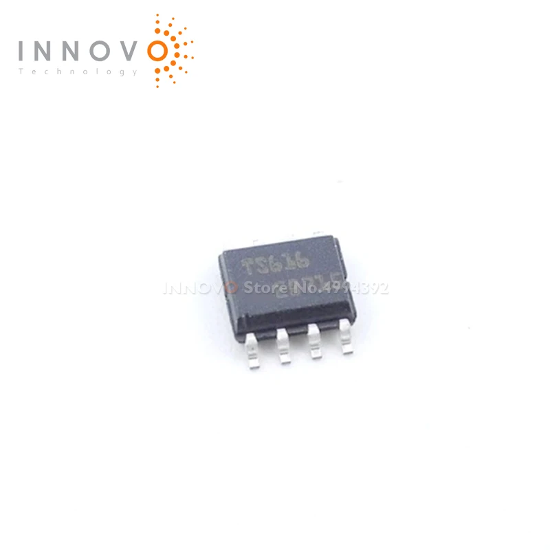 10PCS/LOT TS616IDWT TS616IDW TS616 Current Feedback Amplifier 2 Circuit 8-SO New original