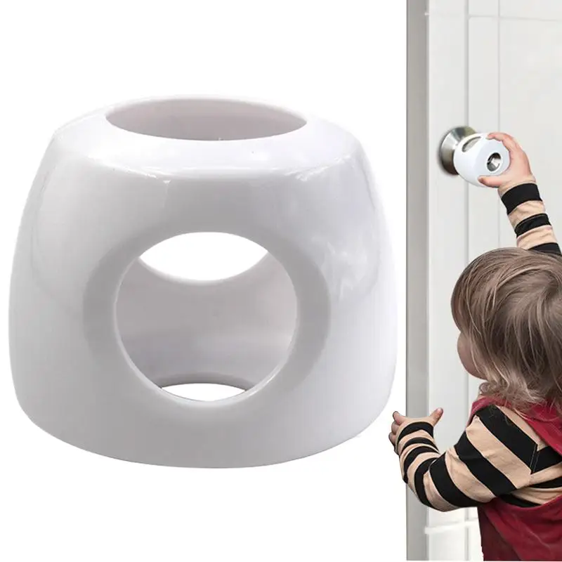 

Child Safety Door Knob Cover Babies Proof Safety Locks For Doors Door Knob Covers Installs Easily Round Door Knob Cover For Kids