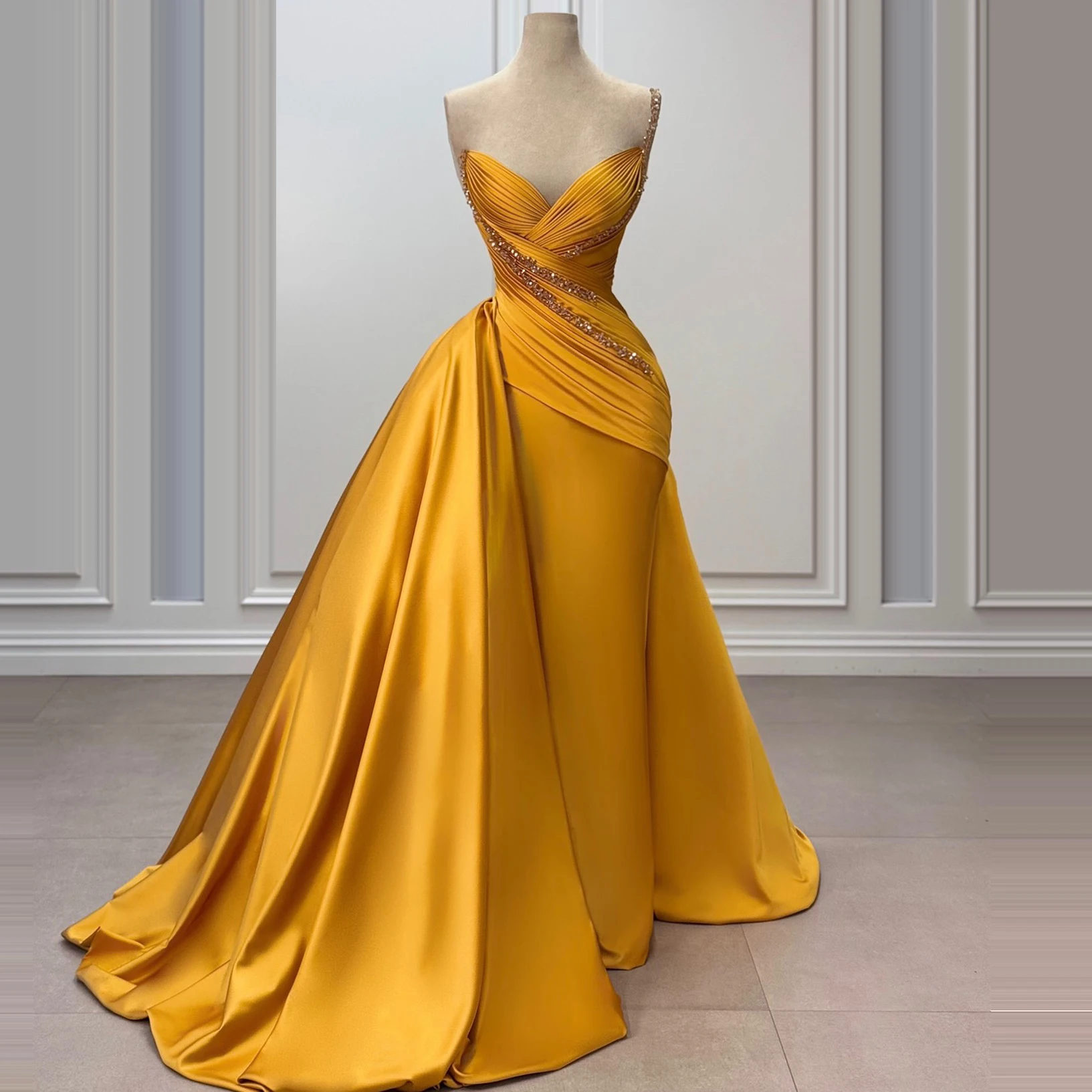 

Formal occasion dresses customized black halter neck strapless dress V-neck sequined bodycon dress long dress slim fit gowns