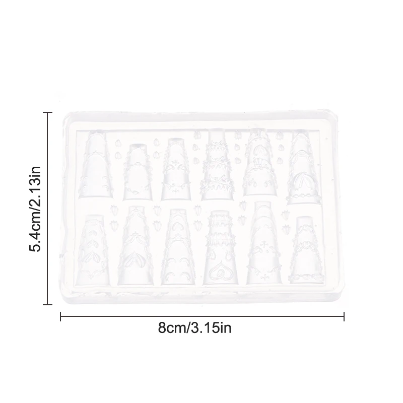 3d bolo creme saia bowknot fita acrílico molde decorações da arte do prego diy design silicone modelo de molde da arte do prego para encantos do prego