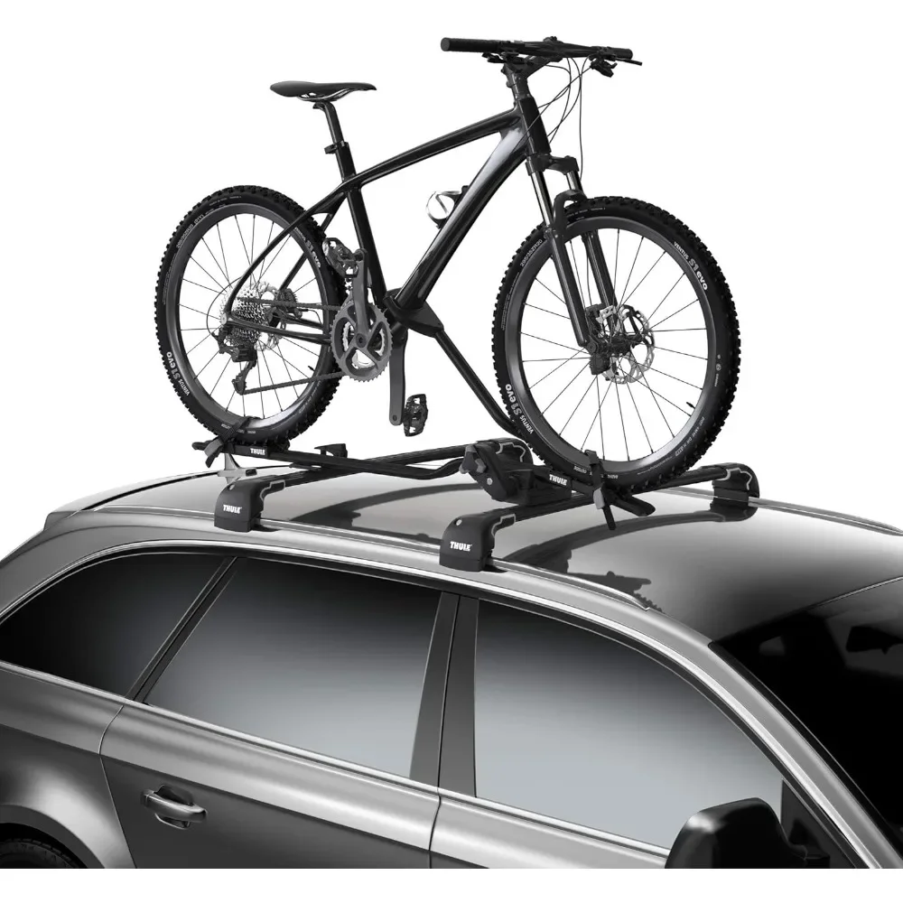 

Roof Bike Rack,Universal Upright Bike Rack For 1bike,Quick And Secure Mounting Dial Controls The Force Going Into The Bike Frame