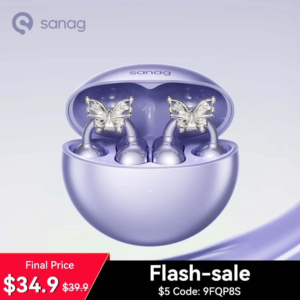 Sanag S6S Pro Open Ear Clip Kopfhörer OWS Wireless Headset Flash-Sale Bluetooth Kopfhörer Wahl