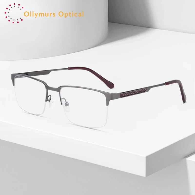

OLLYMURS Eyeglasses Men Reading Glasses Man Prescription Transparent Eyepieces Women Lens Graduated Lenses to Read Eyewear Woman