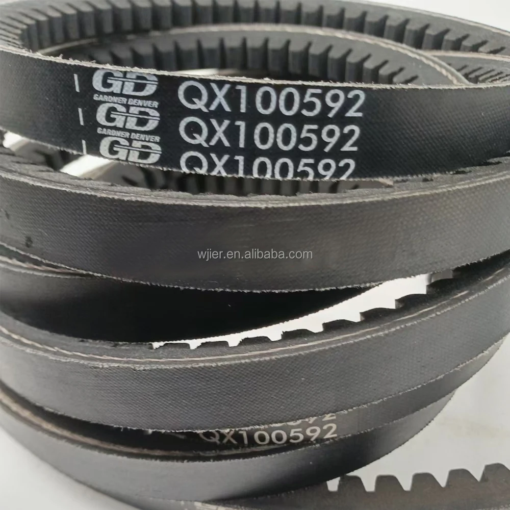 6pcs/lot QX100592 genuine V-belt GD screw air compressor driving belts