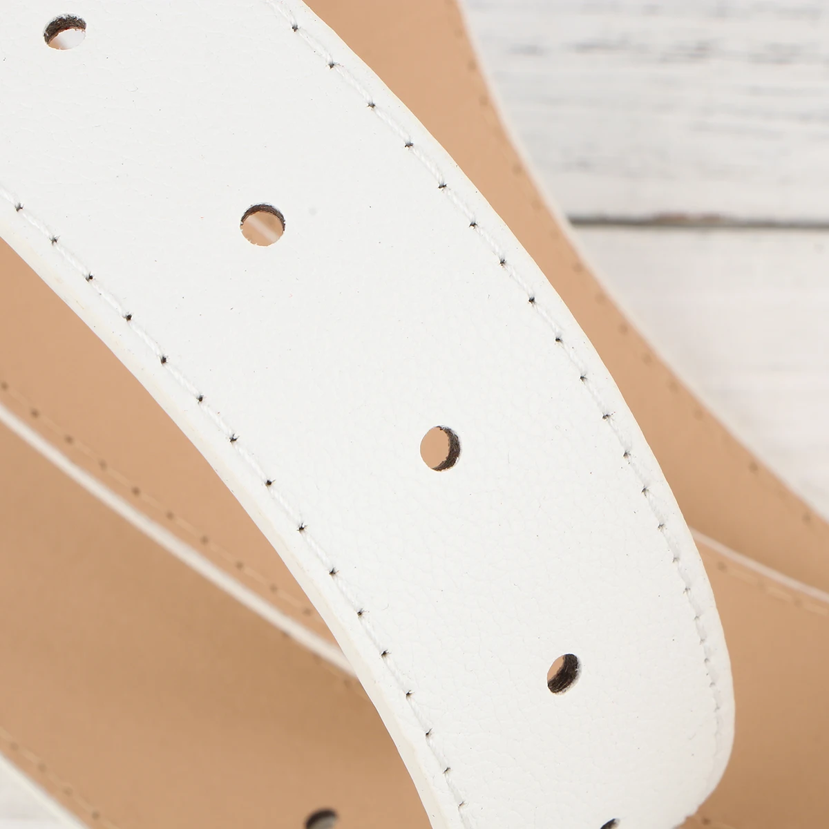 

106Cm 3.4Cm Wide Pu Waist Belt Women Round Pin Buckle Belt Solid Girdle For Trousers Jeans Dresses Khaki Pattern