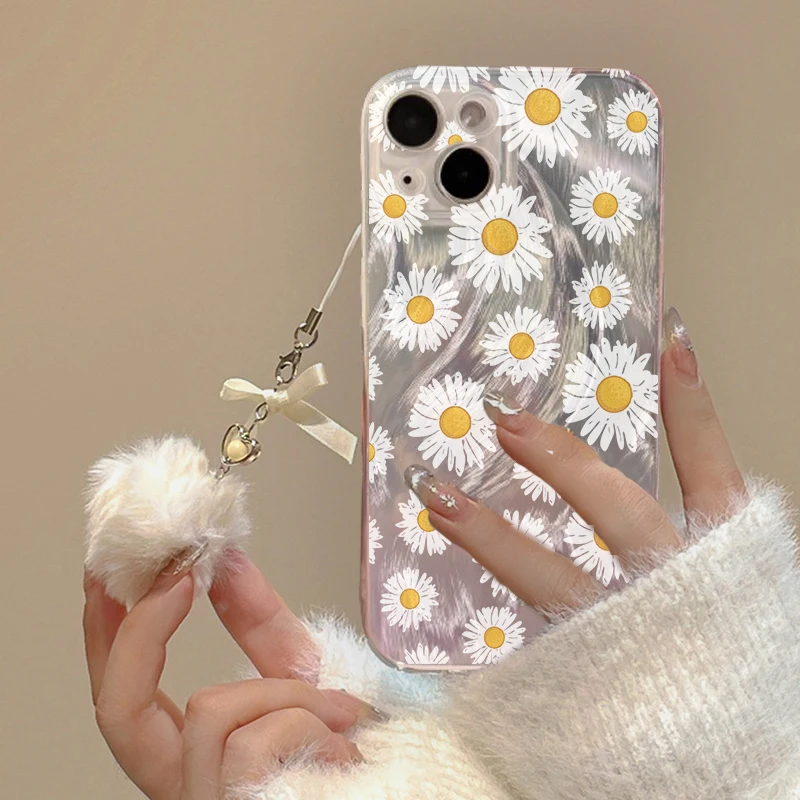 Flower graffiti Case For Realme C53 C21Y C35 C55 5 6 7 8 9 10 Pro 5i 6i 7i 8i 11 C11 C12 C15 C25 C33 C30 C51 Note 50 TPU Cover