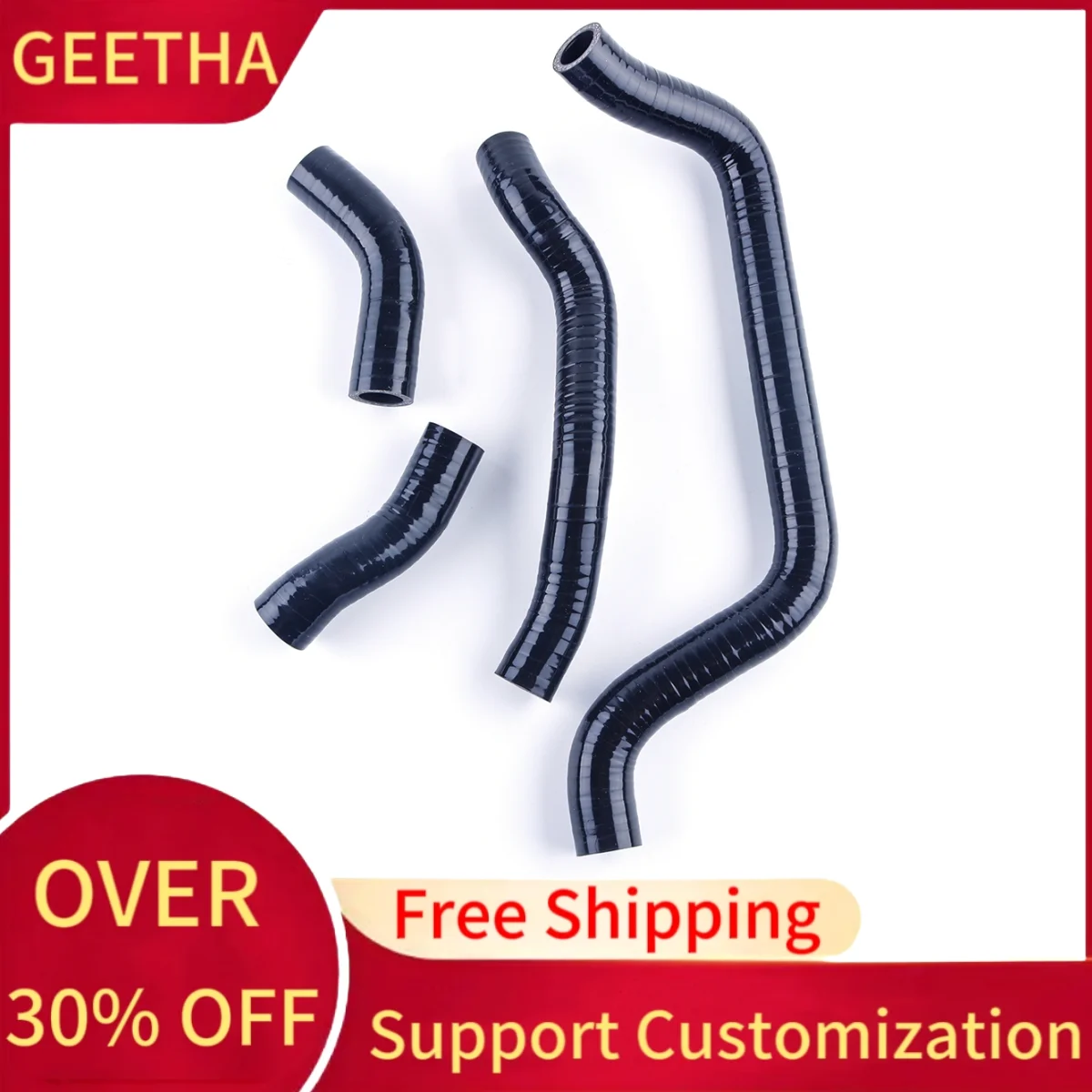 For Suzuki Intruder Volusia 800 VL 800 2001-2005 Silicone Radiator Coolant Hose Pipe Kit