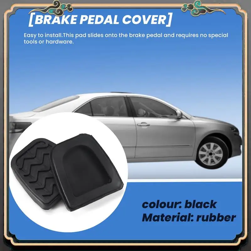 

2 шт. резиновая накладка на педаль тормоза сцепления для Toyota Camry Hilux Vigo KUN 31321-52010,3132152010