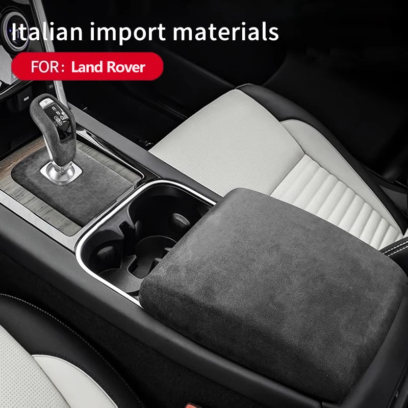 

Итальянская верхняя замшевая внутренняя отделка автомобиля, задняя крышка подлокотника для Land Rover Discovery Sport