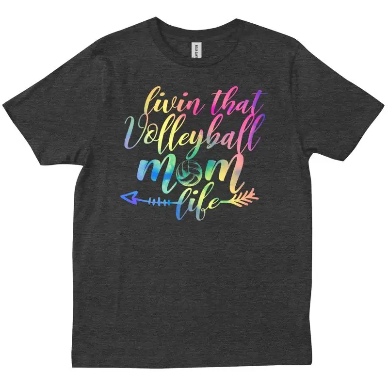

Volleyball Livin That Mom Life Funny Mother s Day T shirt