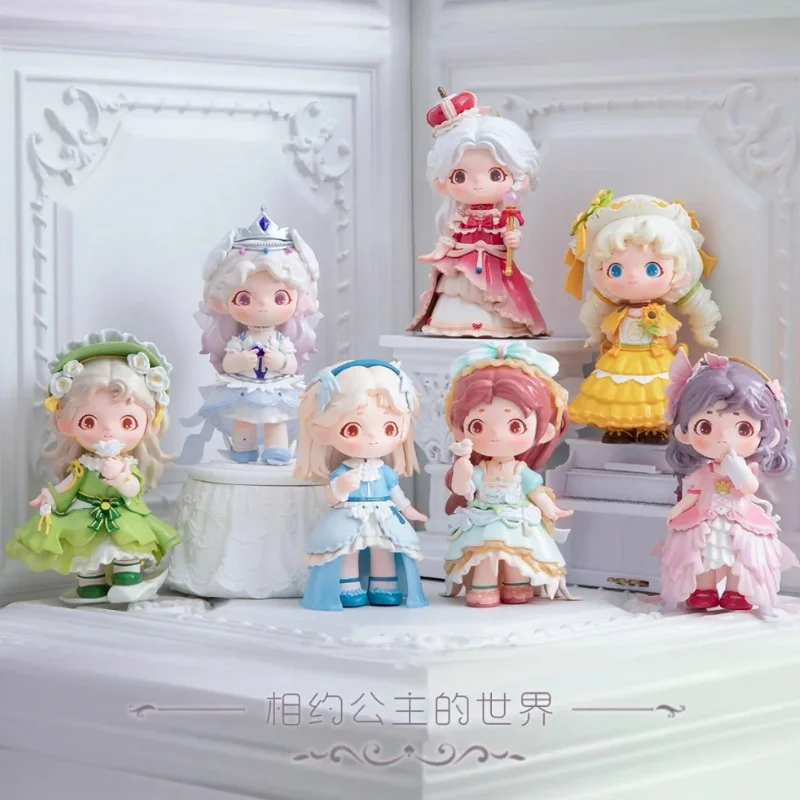 Joy Early Spring Diary Series Blind Box Princess Style Model Kawaii Joy Mystery Box Collectible Princess Models As Xmas Gifts