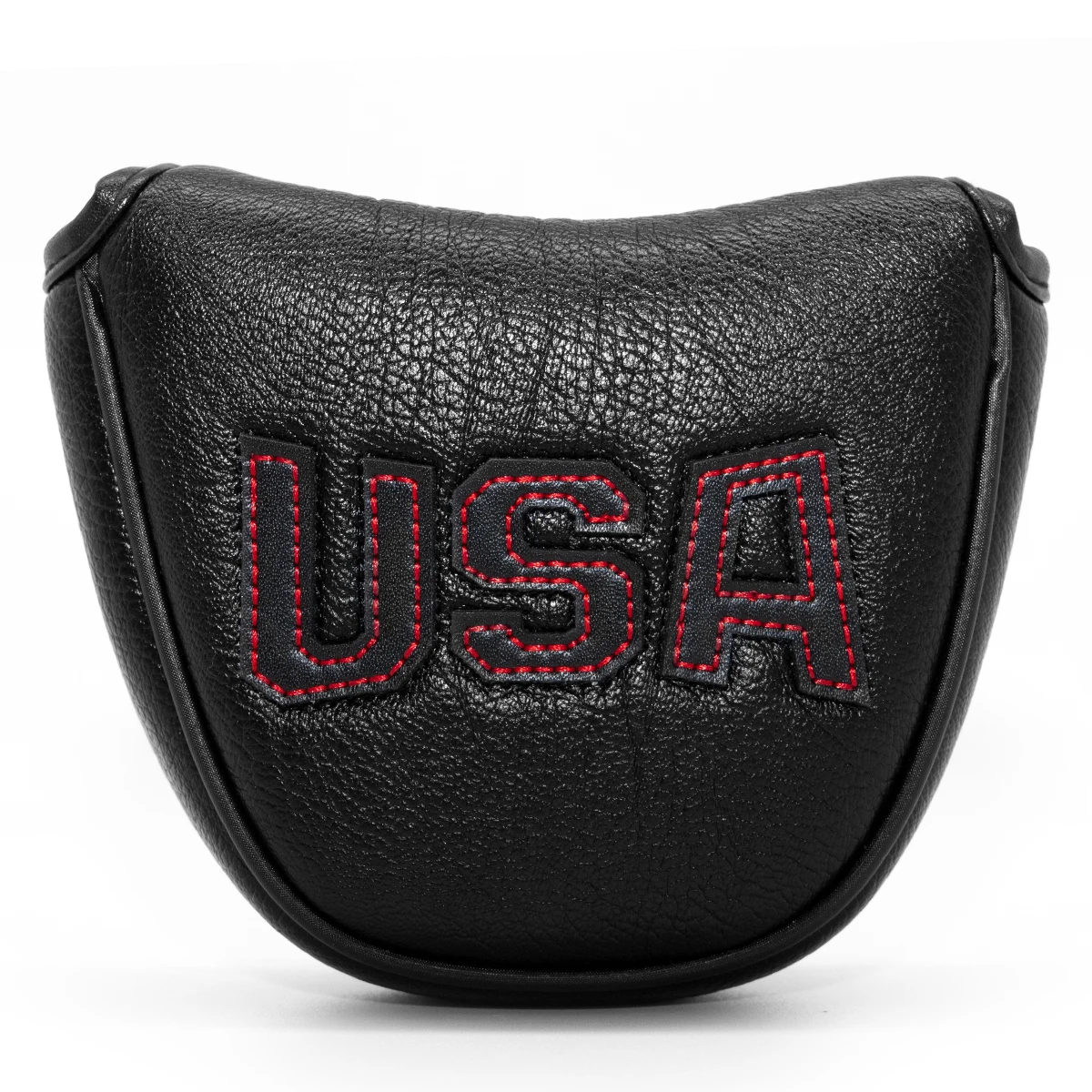 Golf Putter Headcover Golf Mallet Putter Headcovers Newest USA Design Golf Club Head Cover Leather Putter Cover with Magnetic