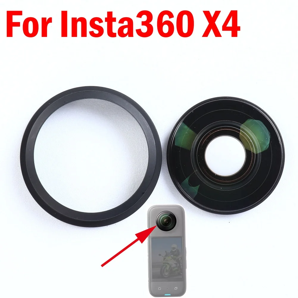 Optical Glass Lens Built For Insta360 X4 Camera To Deliver Uniform Illumination And Reduced Vignetting In 360-Degree Capture