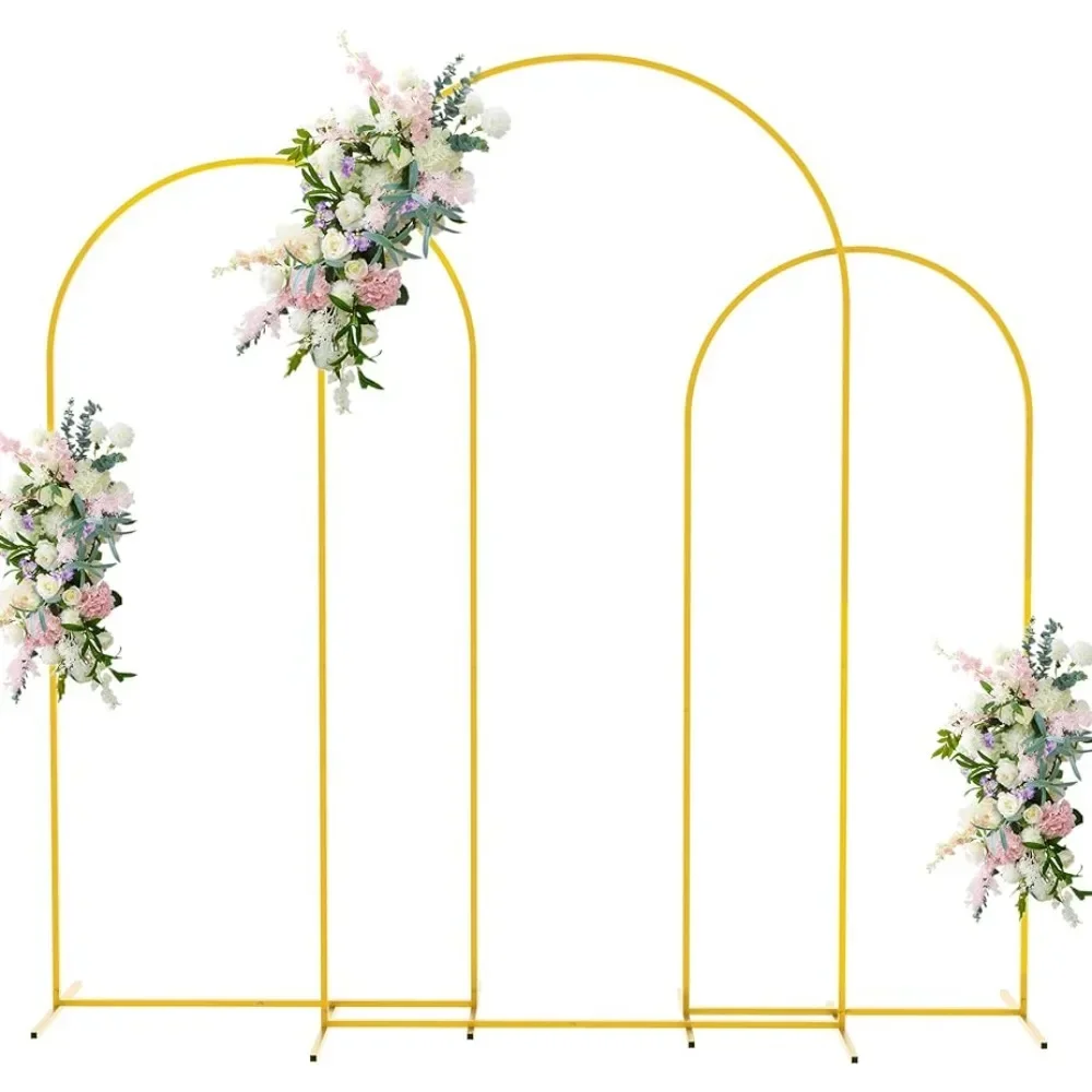 

Wedding Arch Backdrop Stand 6.6FT Metal Arch Weddings Decoration Arche Balloon Event Party Festive Supplies Arch