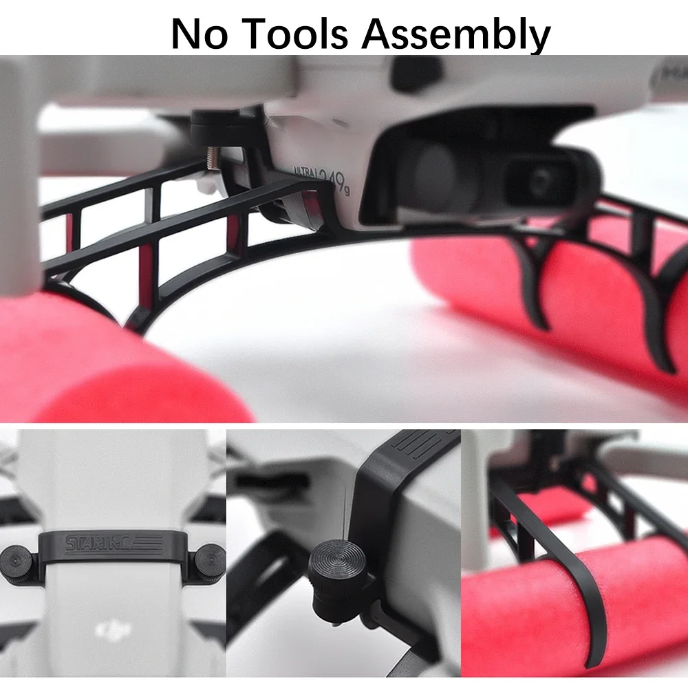 For DJI Mini 2 4K Landing Floating Kit Expansion Accessories For DJI Mavic Mini SE Landing Gear Training Skid Landing On Water