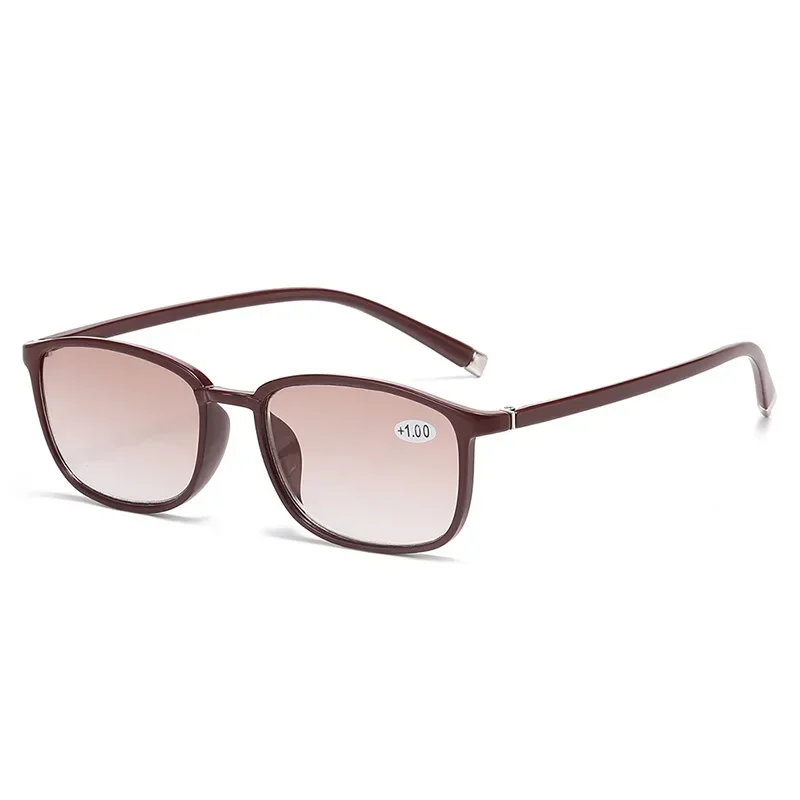Progressieve Kleur Mode Presbyopie Bril Nieuwe Middelbare Leeftijd en Ouderen High-definition Leesbril Zonnescherm Zonnebril