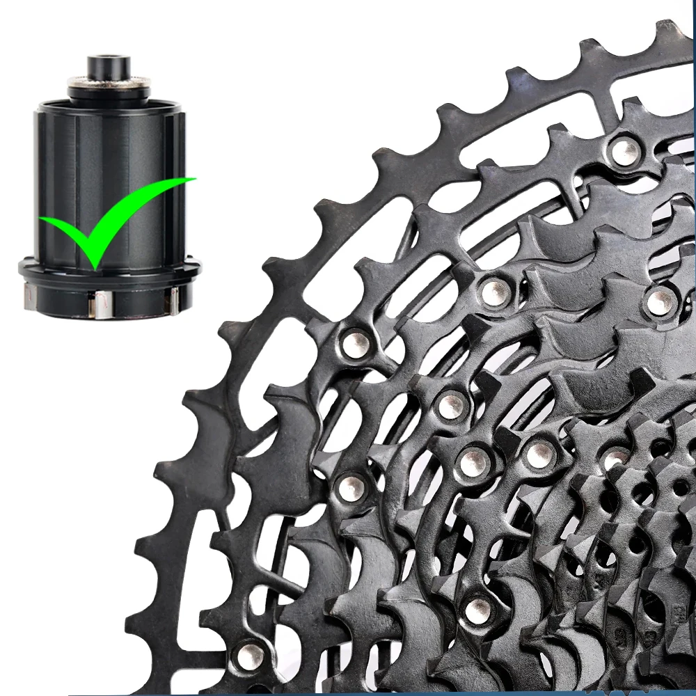 كاسيت GOLDIX HG 12 سرعة من الفولاذ الكربوني 9 سرعات 10 سرعات 11 سرعات ضرس عجلة حرة 11 42 كاسيت Mtb K7 9 10 11 12 سرعة