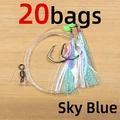 20 bags sky blue
