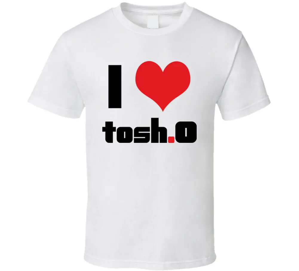 Футболка «Я люблю сердце Тош О» из телешоу Футболка «Я люблю сердце Тош О» из телешоу