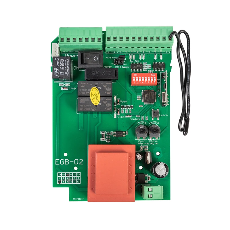 

EGB-02 AC Control Board, Replacement Circuit Board for Automatic Sliding Gate Opener Systems