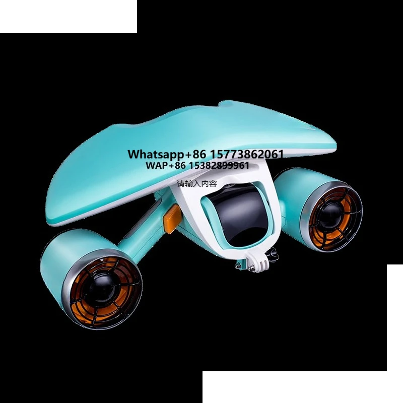 

Миниатюрный подводный скутер с двумя пропеллерами, электрический подводный скутер для плавания, надувной водный скутер