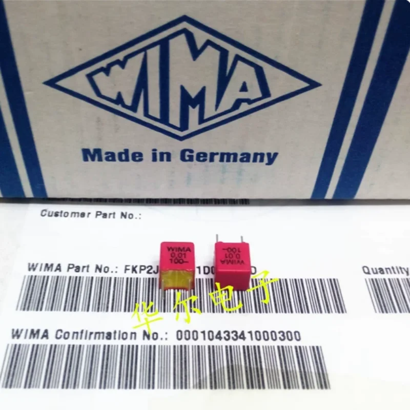 5pcs-100pcs WIMA 0.01uf/10N/103/100V FKP2 5% genuine German Weima