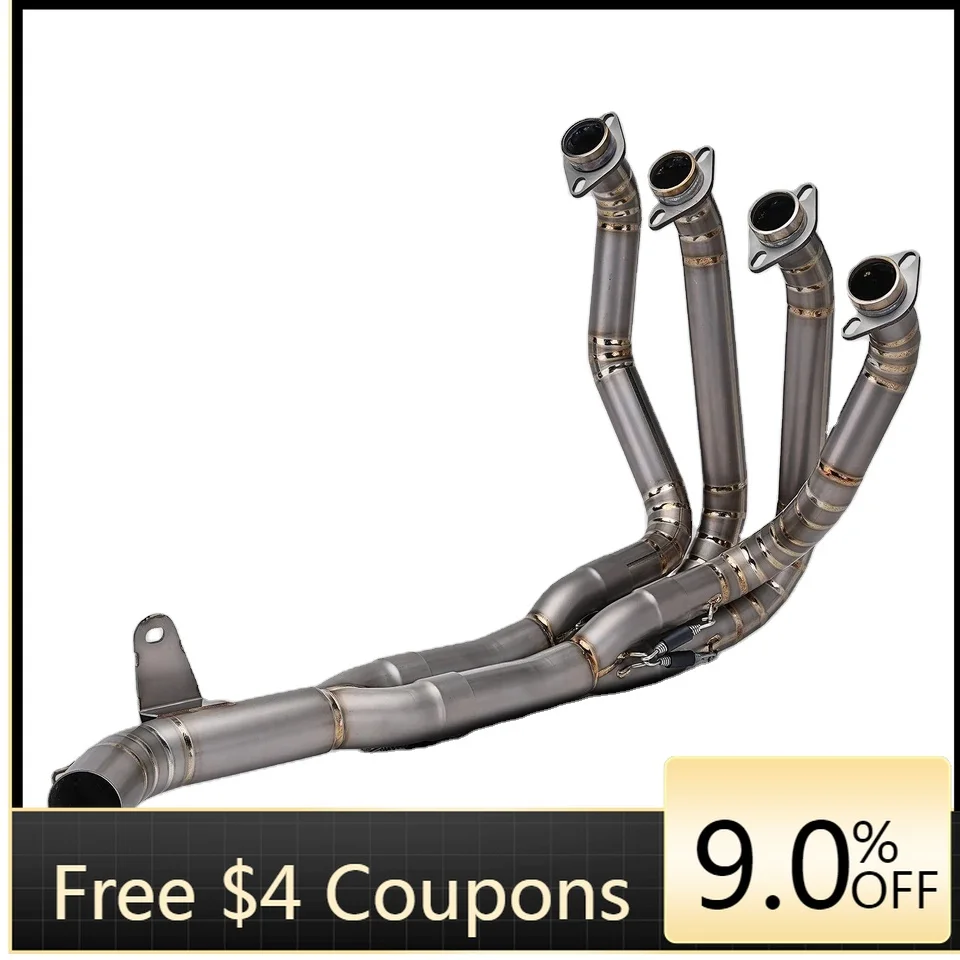 

STLF 2018-2024 Kawasaki Z900 Full Titanium Exhaust Manifold with Front Link Pipe New OE Muffler Compatibility