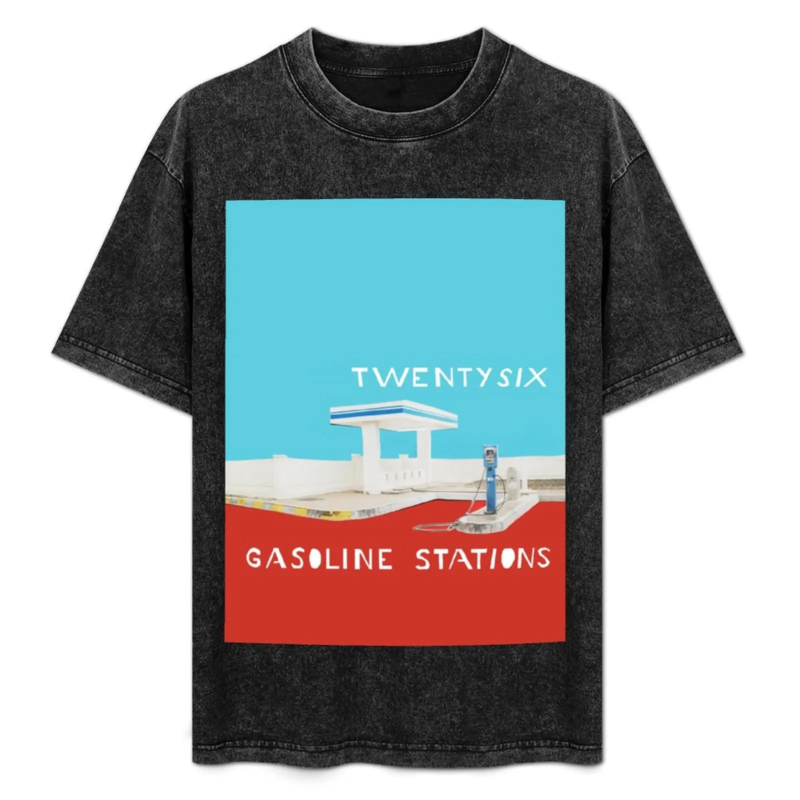 Twentysix Gasoline Stations T-Shirt basketball graphic tees graphics new edition men tshirt