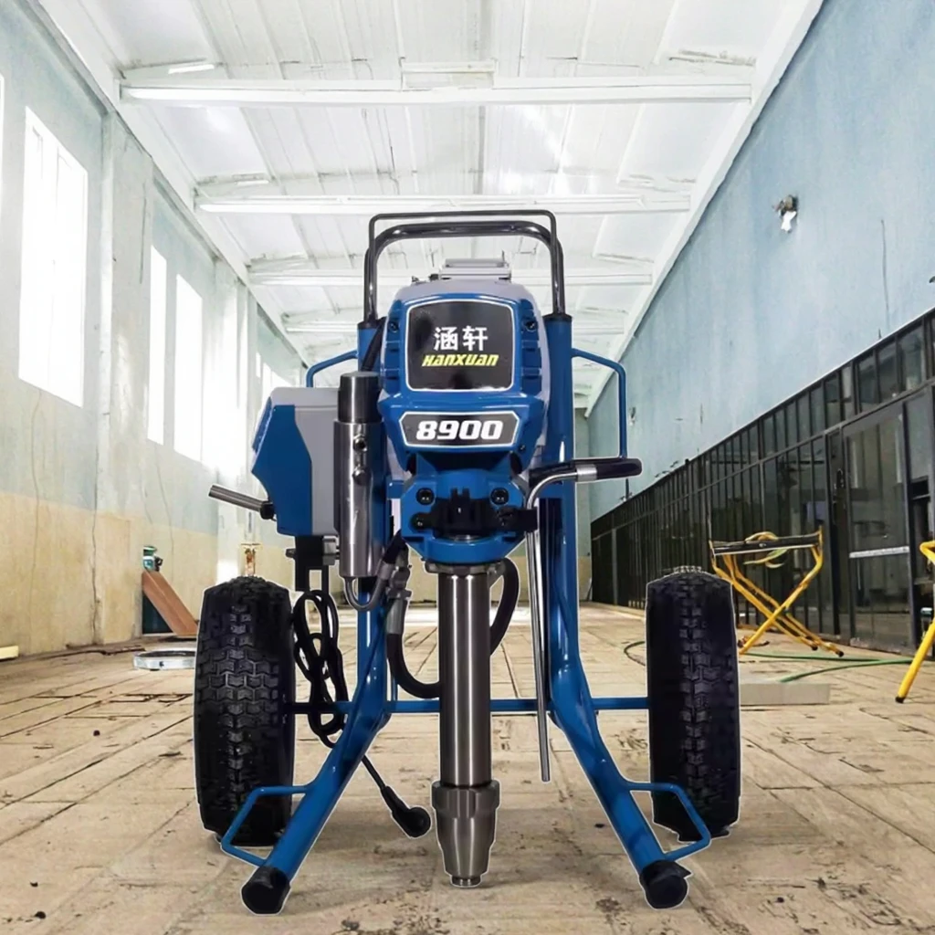 Professional 220V Large Electric High-Voltage Brushless Motor Airless Spray Gun Latex Paint Coating Power Sprayer Putty Machine