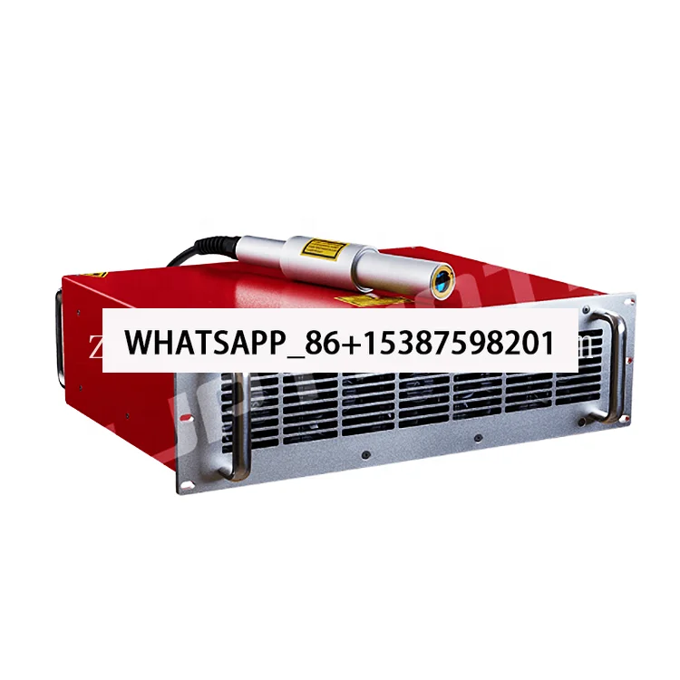 JPT 150W 200W 300W M7 MOPA Pulse Width Fiber Laser Source With Red Dot Laser Module for Fiber Laser Marking Machine