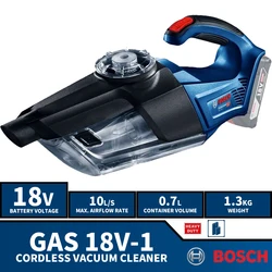 BOSCH GAS 18V-1 Professional Cordless Vacuum Cleaner 18V Lithium Power Tools