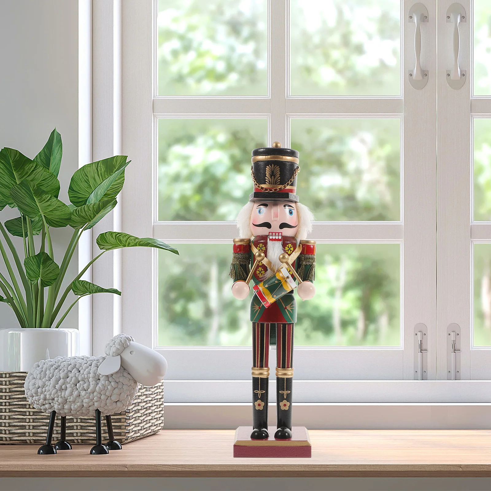 

Wooden Nutcracker Decor Small Nutcracker Figures For Christmas Holiday Party Kids Desktop Ornament Xmas Decor Home