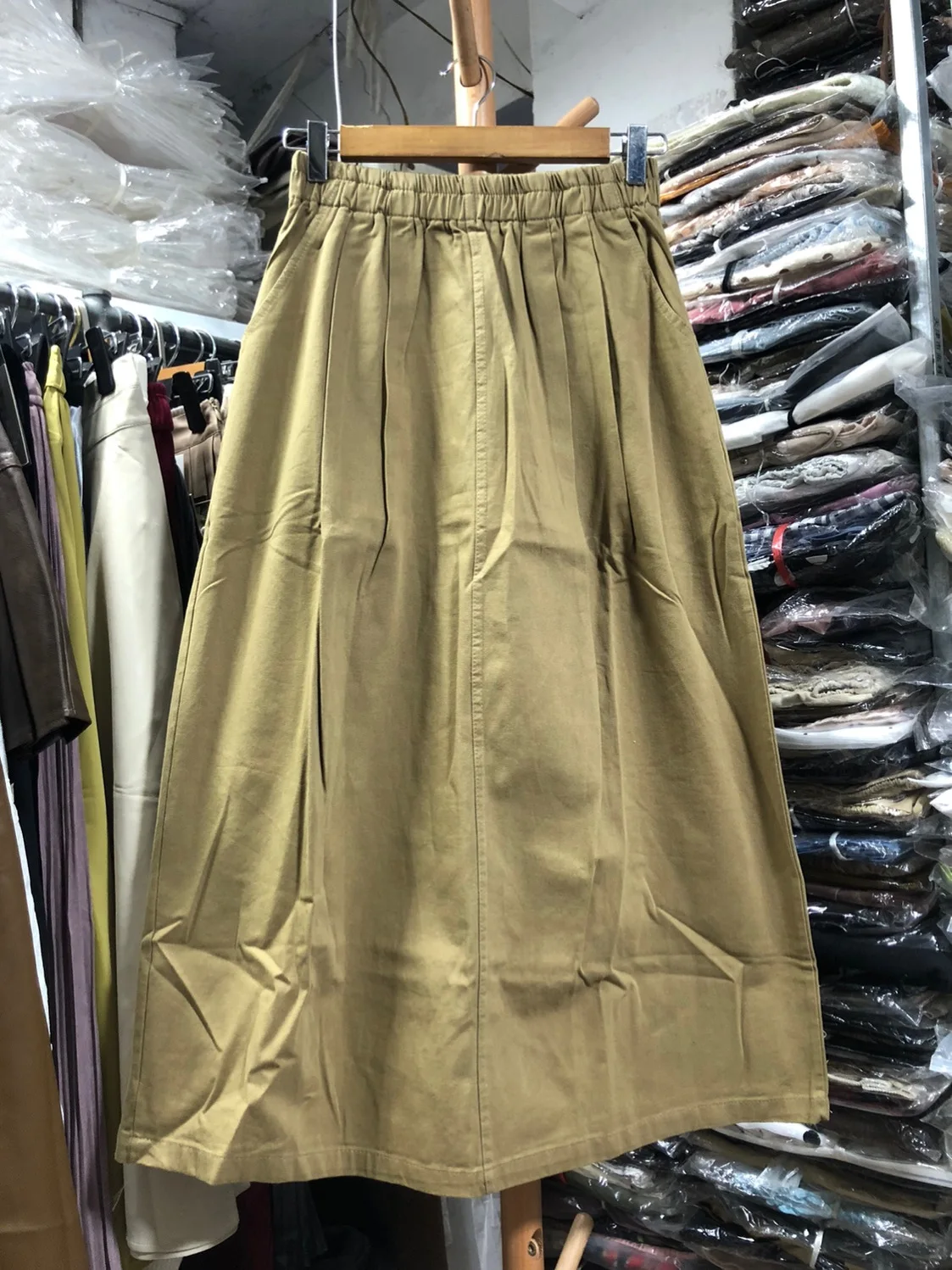 

New Sample High Waist A-Line Skirt Vintage Sle Women's Casual Faion Loose Fit Skirts Updated Regularly No Return No Exchange