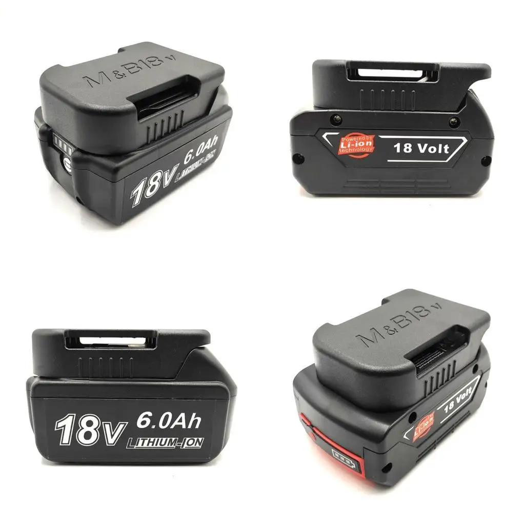 Y1UD 5Pcs DIY Power Connector Adapter For 14.4V 18V Battery Cable Connection Output