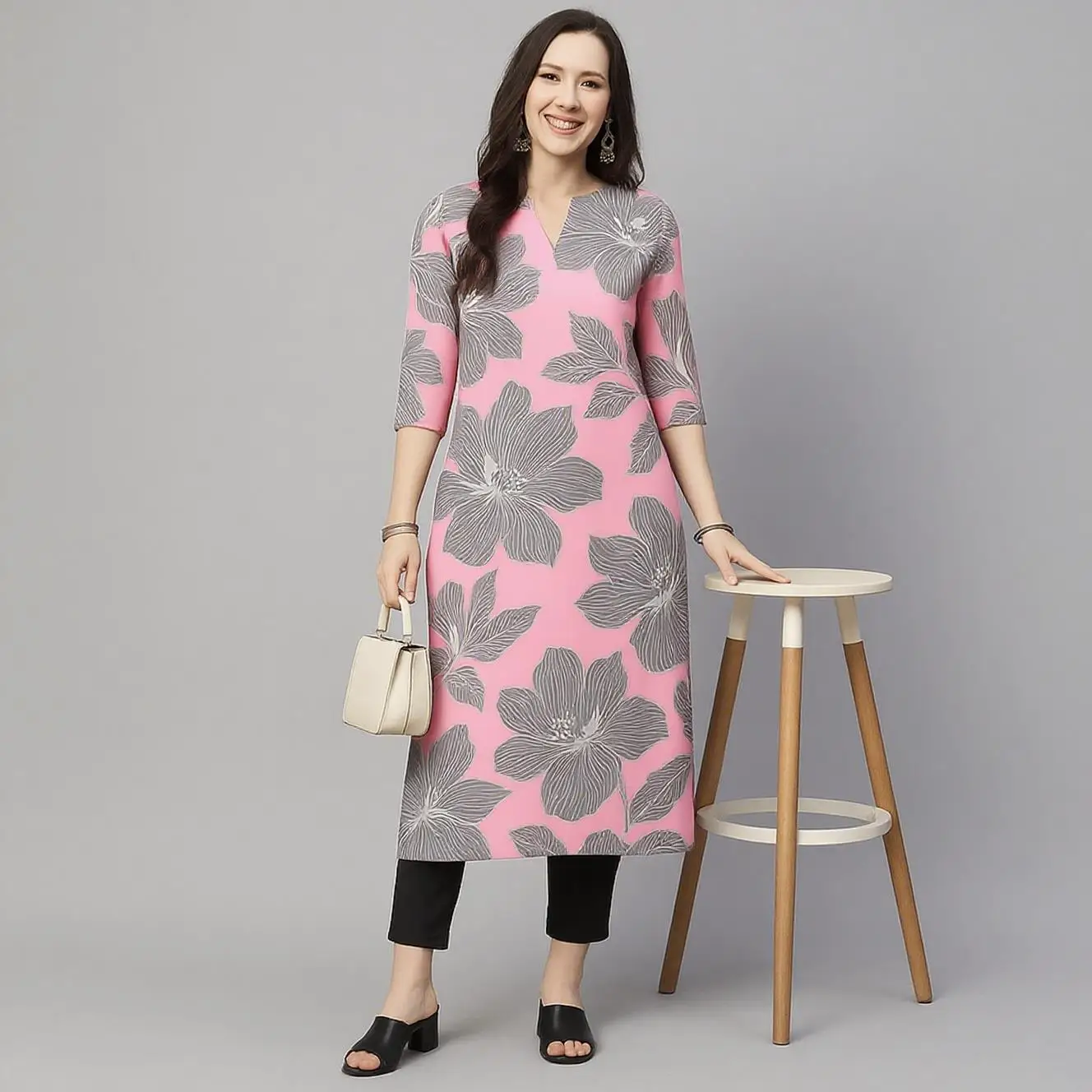 مسلم 2026 المرأة كورت عصرية وأنيقة مستقيم أنبوب عادية الطاووس نمط جديد فستان مريح عبايات فام