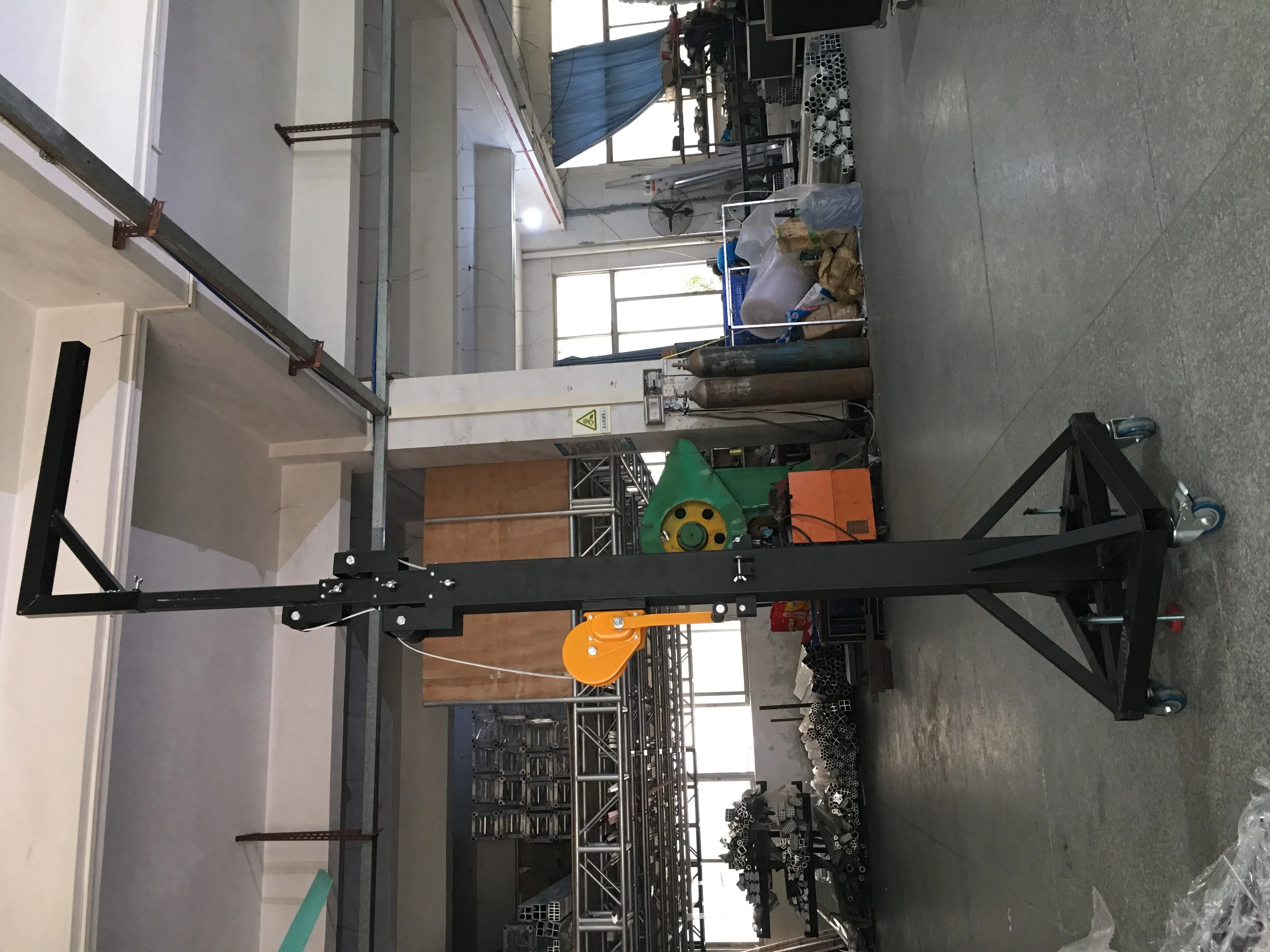 Robustes, flexibles, handgekurbeltes Licht-Traversen-Lift-Tower-Licht-Lifting-System