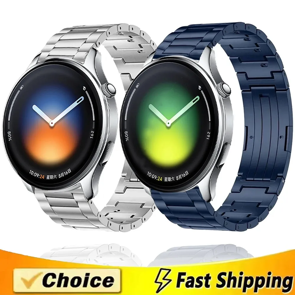 

Титановый ремешок 20/22 мм для Xiaomi Watch 5/Oppo Watch S/X/X2/4 Pro, высококачественный быстросъемный браслет для Oneplus Watch Lite/3/2/2R