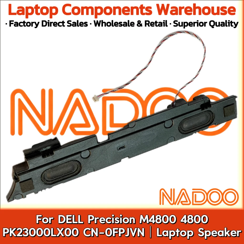 New Original Laptop Notebook Audio Speaker For DELL Precision M4800 4800 PK23000LX00 CN-0FPJVN built-in speaker horn audio