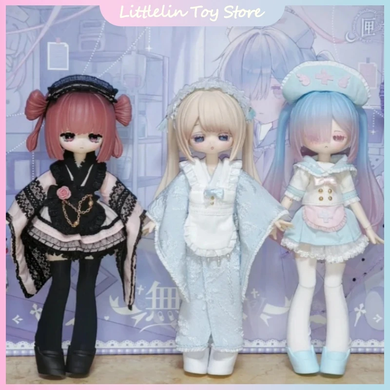 

Poems In The Box - Asymptomatic Series 1/12 Bjd Blind Box Articulated Action Doll Collect Model Trendy Toys Mystery Box Gift