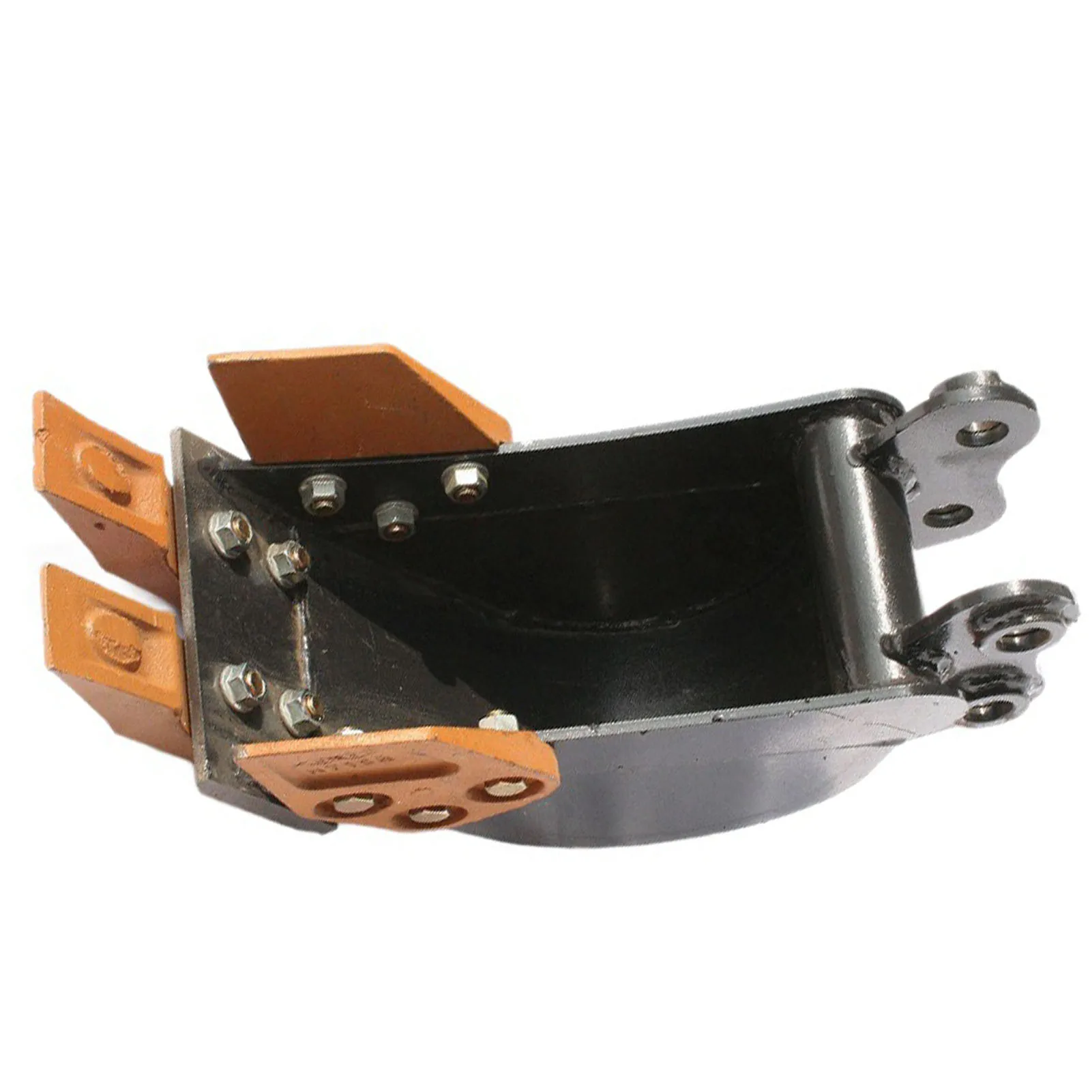 ถังขุดขนาดเล็กโลหะป้องกันการสึกหรอ ถังขุดแบคโฮเหล็กอัลลอยด์ที่มีประสิทธิภาพ ขนาดกะทัดรัดสำหรับระบบระบายน้ำ