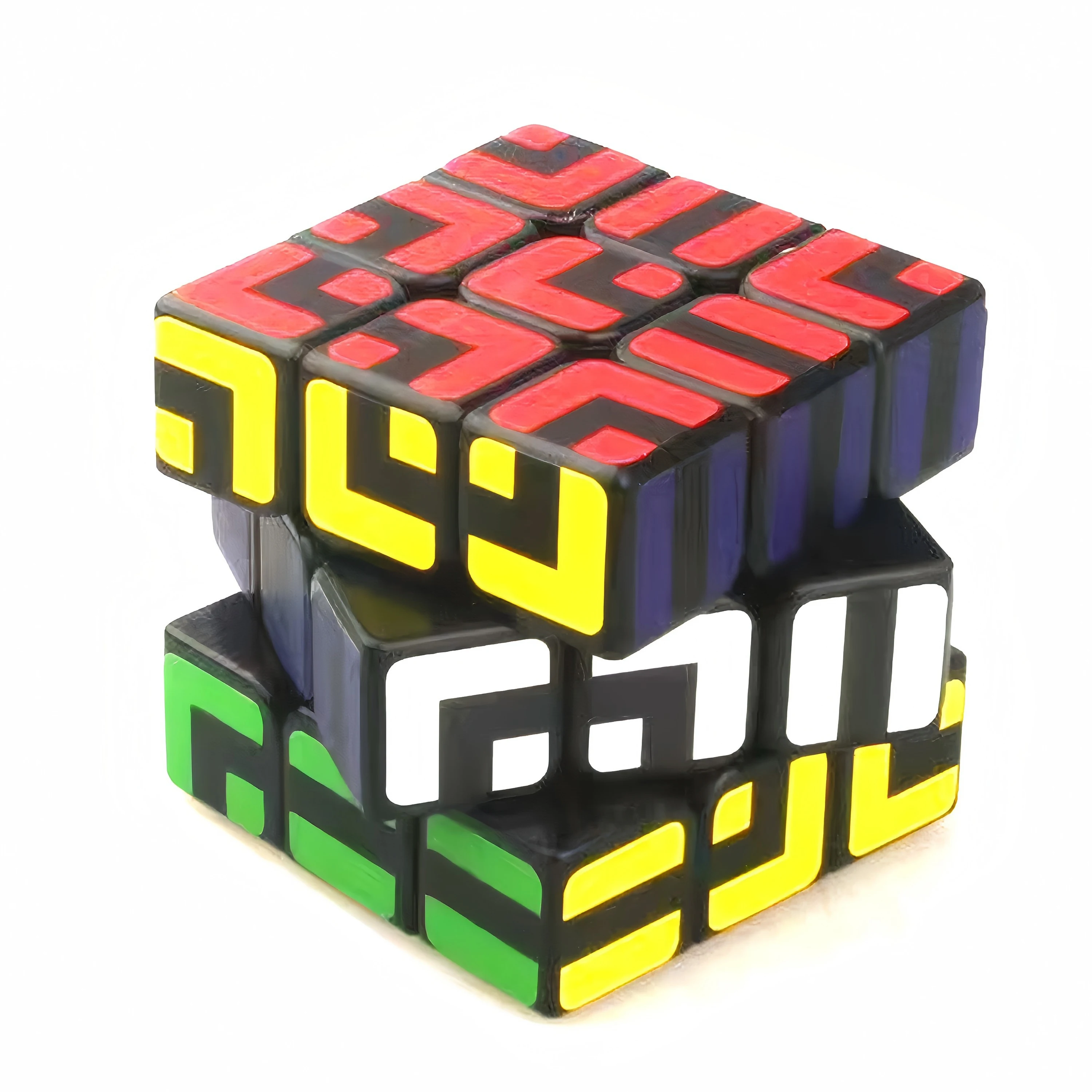ลูกบาศก์เขาวงกต 3x3x3 ของเล่นฝ - Brain Teaser Cube บทวิจารณ์และราคา