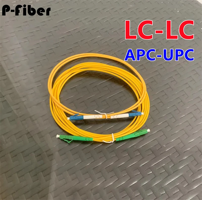 

fiber jumper LC-LC singlemode LCAPC-LCAPC LC-LCAPC SM 1m 2m 3m 5m 7m 10m 30m 50m 60m 100m optical fiber patch cord