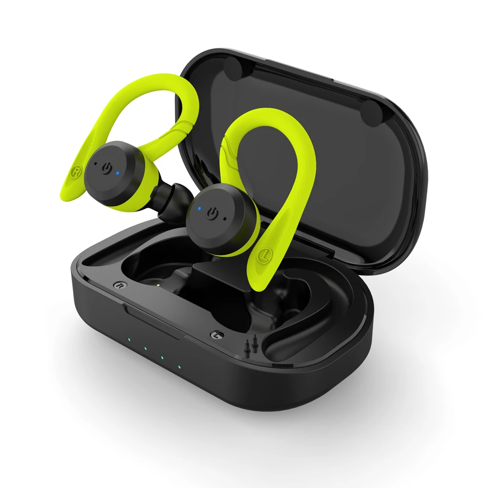 TWS Pro Bluetooth Earphone Stereo Bass Headset Noise cancelling Wireless headphones with MIC Charging Case