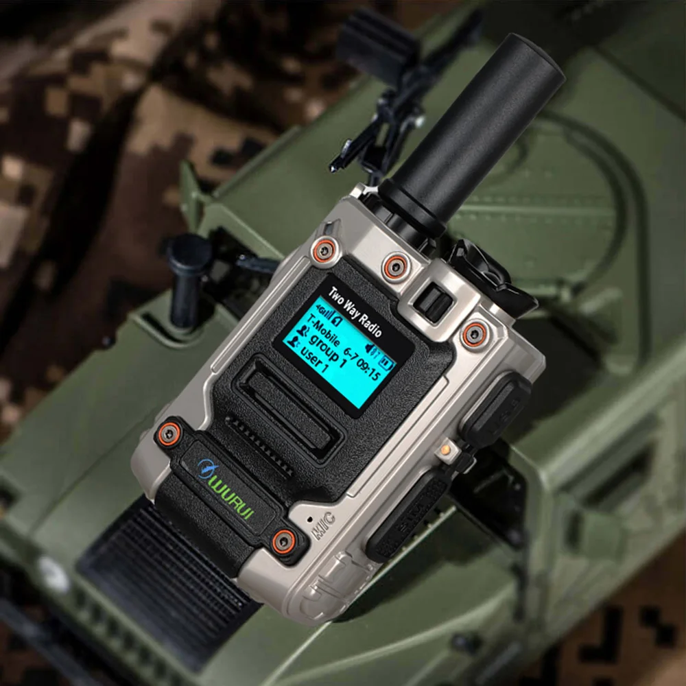 Wurui K300 Military global-ptt (без платы) POC walkie talkie 4G радиосвязь большой радиосвязи двухстороннее радио Телефон полиция Глобальный Интерком